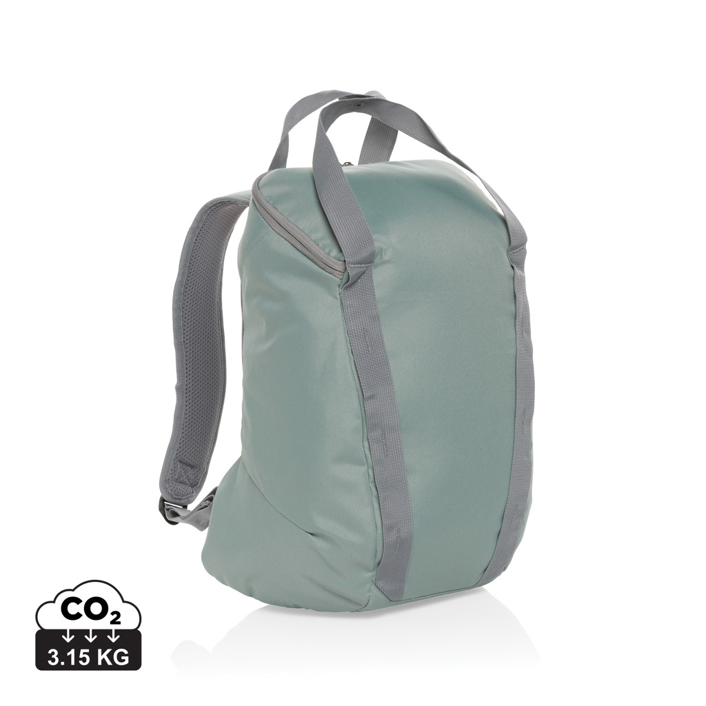 Sac à dos ordinateur 14'' personnalisé en rPET Sienna Vert 